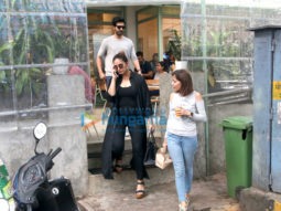 Huma Qureshi spotted at Kitchen Garden in Bandra