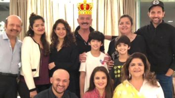 Inside Pics: Hrithik Roshan brings in father Rakesh Roshan’s birthday with a family dinner