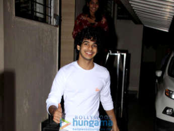 Ishaan Khatter snapped at Matrix office