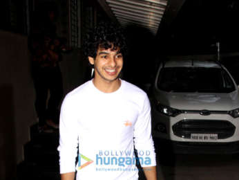 Ishaan Khatter snapped at Matrix office