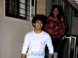 Ishaan Khatter snapped at Matrix office