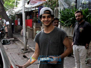 Ishaan Khatter snapped outside Kitchen Garden