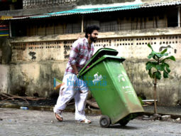 Jackky Bhagnani snapped in Bandra whilst shooting for a short film