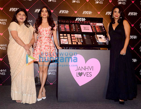 Janhvi Kapoor snapped at Nykaa launch event Janhvi Kapoor snapped at Nykaa launch event