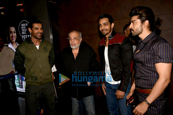 john abraham sonakshi sinha shraddha kapoor and other grace the special screening of paltan 1