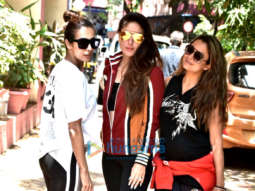 Kareena Kapoor Khan, Malaika Arora and Amrita Arora snapped after yoga session in Bandra