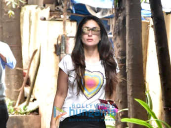 Kareena Kapoor Khan spotted at the gym in Bandra