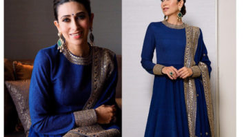 Slay or Nay: Karisma Kapoor in Sabyasachi for an event