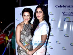 Katrina Kaif and Isabelle Kaif snapped at Yasmin Karachiwala’s birthday bash in Bandra
