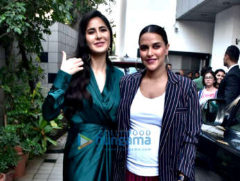 Katrina Kaif and Neha Dhupia spotted before the shoot of #NoFilterNeha Season 3