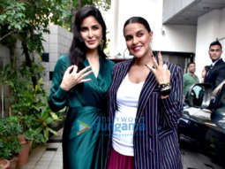 Katrina Kaif and Neha Dhupia spotted before the shoot of NoFilterNeha Season 3