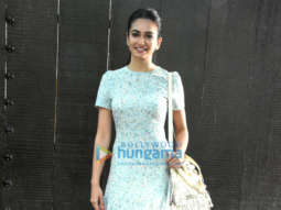Kriti Kharbanda spotted at Saffron Media Pvt Ltd in Juhu