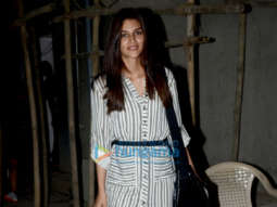 Kriti Sanon snapped at a salon in Juhu