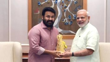 Malayalam superstar Mohanlal meets Honorable Prime Minister Narendra Modi