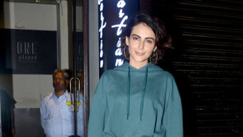 Mandana Karimi snapped at Bastian in Bandra