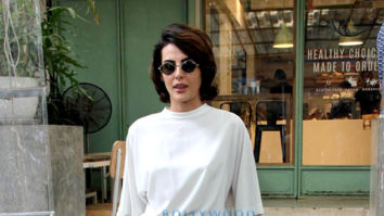 Mandana Karimi snapped at Kitchen Garden in Bandra