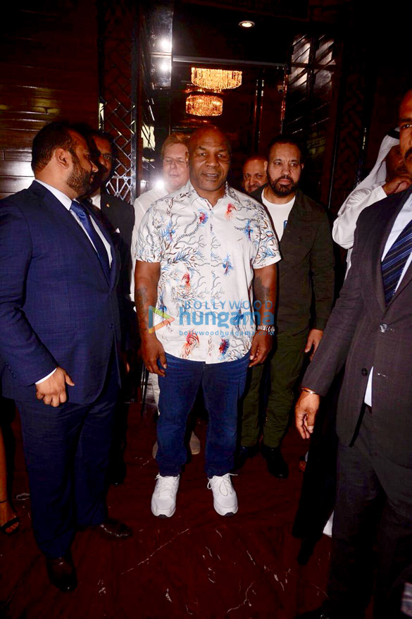 mike tyson attends the press conference for indias first global mixed martial arts league 5