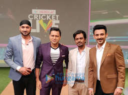 Nawazuddin Siddiqui visits Star Sports studio to promote his film Manto on Nerolac Cricket Live
