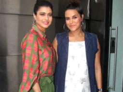 Neha Dhupia and Kajol spotted before the shoot of No Filter Neha
