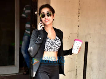 Sonakshi Sinha, Nushrat Bharucha and others spotted at gym in Bandra