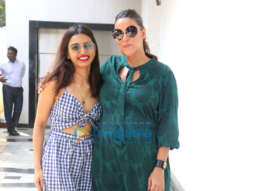 Radhika Apte and Neha Dhupia snapped on sets of the show #NoFilterNeha Season 3