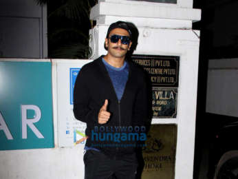 Ranveer Singh snapped in Bandra