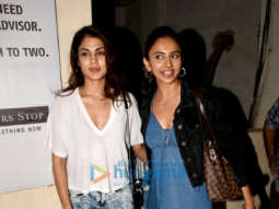 Rhea Chakraborty, Rakul Preet Singh and others snapped at PVR, Juhu