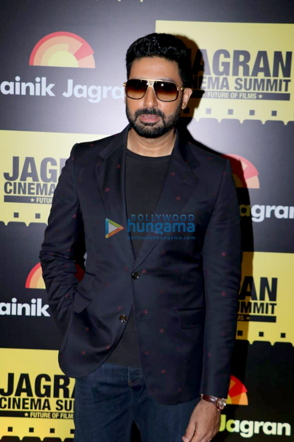 rohit shetty and abhishek bachchan snapped at jagran cinema summit at taj santacruz 3