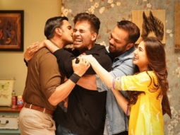 SIMMBA: Ranveer Singh, Karan Johar, Rohit Shetty and Sara Ali Khan share bone crushing love and it is too cute