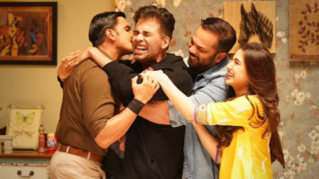 SIMMBA: Ranveer Singh, Karan Johar, Rohit Shetty and Sara Ali Khan share bone crushing love and it is too cute