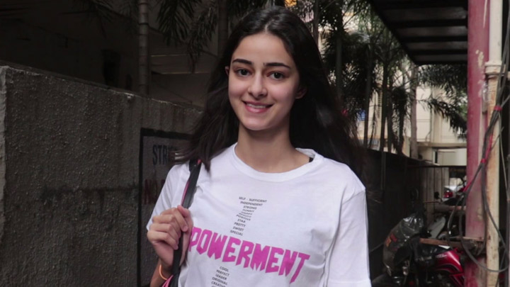 SPOTTED: Ananya Pandey at her dance class