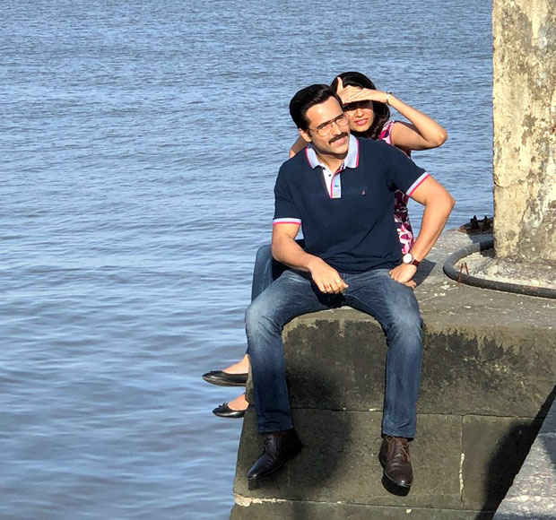 SPOTTED: Emraan Hashmi and his new leading lady Shreya Dhanwanthary shoot for Cheat India in Mumbai