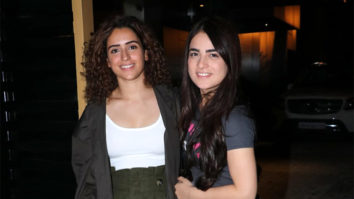 SPOTTED: Sanya Malhotra & Radhika Madan in Juhu