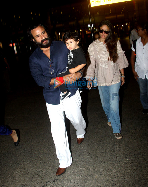 Saif Ali Khan, Kareena Kapoor Khan, Sunny Leone and others snapped at the airport Saif Ali Khan, Kareena Kapoor Khan, Sunny Leone and others snapped at the airport