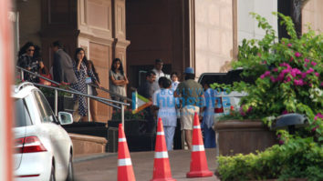 Saif Ali Khan and Taimur Ali Khan spotted in Mumbai