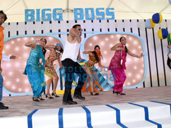 Salman Khan snapped at the launch of Bigg Boss 12 in Goa