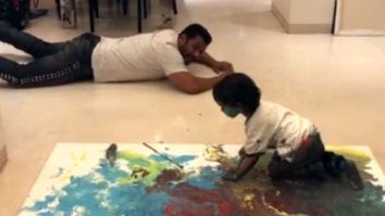 Salman Khan’s nephew Ahil is as TALENTED as his mamu jaan, this video is a proof