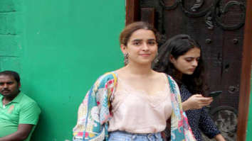 Sanya Malhotra snapped at The Kitchen Garden