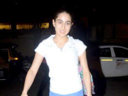 Sara Ali Khan snapped outside her dance class