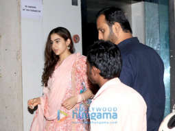 Sara Ali Khan spotted at dance class in Juhu