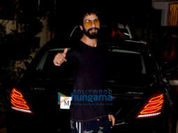 Shahid Kapoor snapped at Sunny Super Sound