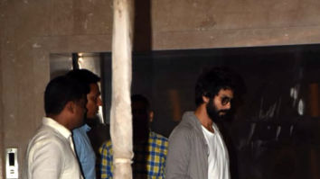 Shahid Kapoor snapped in Mumbai