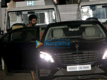 Shahid Kapoor spotted with Misha Kapoor at Hospital
