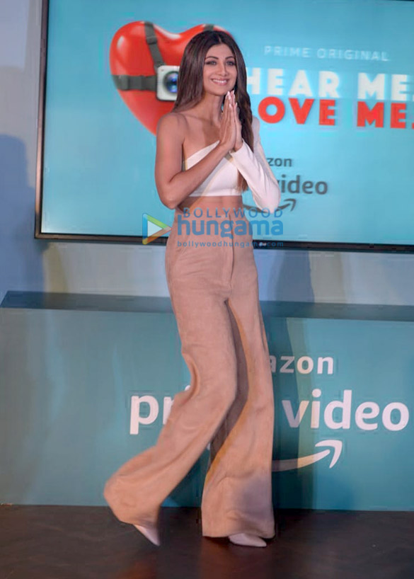 shilpa shetty graces the launch of her show hear me love me 1