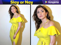 Slay or Nay: Anushka Sharma in Lavish Alice for Sui Dhaaga – Made in India promotions