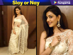 Slay or Nay: Kajal Aggarwal in Anita Dongre for an event