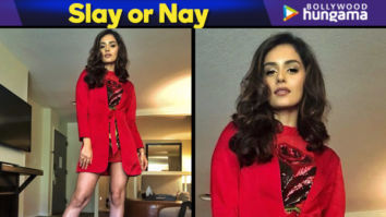 Slay or Nay: Manushi Chillar in Sunaina Khera at LA for Miss World World Tour