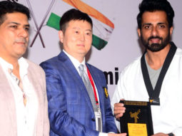 Sonu Sood & IPS Yashasvi Singh Yadav IG Police awarded with the Doctorate Degree of Taekwondo