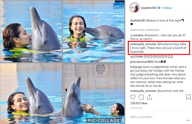 South actress Trisha Krishnan gets trolled over sharing pictures with Dolphin during her Dubai vacation 