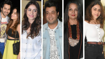 Sui Dhaaga special screening | Varun Dhawan – Ansuhka Sharma & others